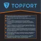 Перчатки защитные от порезов TOPFORT Сполдер ПУ Тач B с ПУ покрытием р.9
