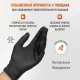 Перчатки одноразовые нитрил GOGRIP BLACK цв.черный (25 пар/уп) р.М,ПС