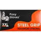 Перчатки одноразовые нитрил Steel Grip цв.оранжевый (50 пар/уп)р.XXL,ПС