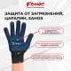 Перчатки защит трикотаж КОМУС ПВХ Точка 5 нитей 52г 10 кл р9 черн 10пар/уп