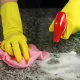 Перчатки резиновые PACLAN Practi латекс желтые р-р L 407898/4078984/4076724