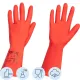 Перчатки резиновые Vileda Profes латекс красный рM 100750/174343,ПС