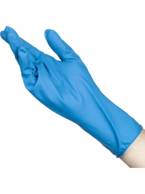 Перчатки латекс Deltagrip High Risk (XL) 25пар./уп,ПС