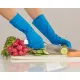 Перчатки резиновые Vileda Profes латекс синий рM 100753/174353,ПС