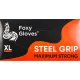 Перчатки одноразовые нитрил Steel Grip цв.оранжевый (50 пар/уп)р.XL,ПС