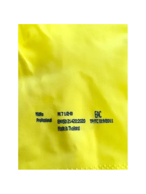 Перчатки MitRa Professional КЩС желтые, р.XL (12 пар/уп.)
