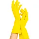 Перчатки резиновые PACLAN Practi латекс желтые р-р L 407898/4078984/4076724