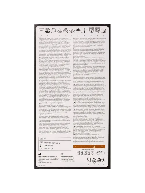 Перчатки одноразовые нитрил GOGRIP BLACK цв.черный (25пар/уп) р.XL,ПС