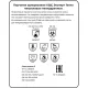 Перчатки однораз. нитрил Manipula ЭКСПЕРТ ТЕХНО чер (DG-025) р8, 50шт/уп,ПС