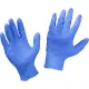 Перчатки одноразовые нитрил GOGRIP BLUE цв.голубой (25пар/уп)р.L,ПС