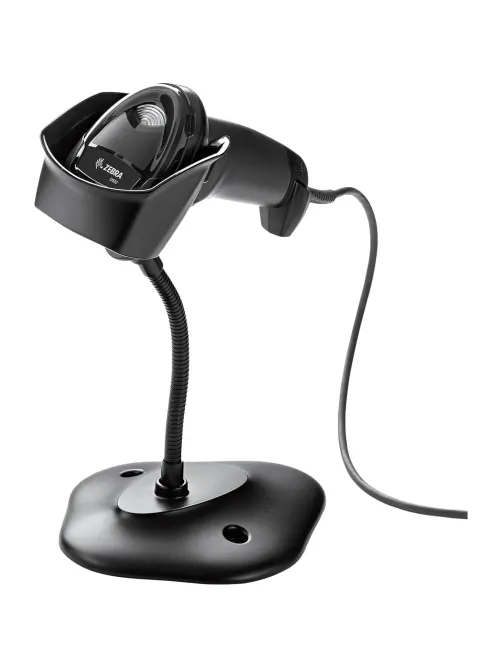 Сканер штрих-код ZebraDS2208-SR7U2100SGW,2D,провод,черн+подст. (ЕГАИС/ФГИС)