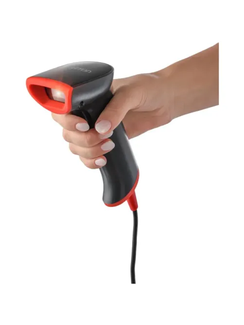 Сканер штрих-кода АТОЛ Impulse 12 (2D, серый, USB, c подставкой)