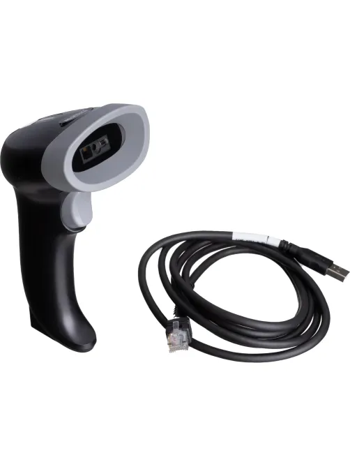 Сканер штрих-кода Сканер MERTECH 1300 P2D USB,RS232 black, 2m cable