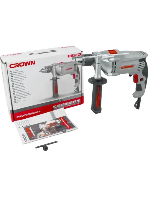 Дрель ударная CROWN CT10130