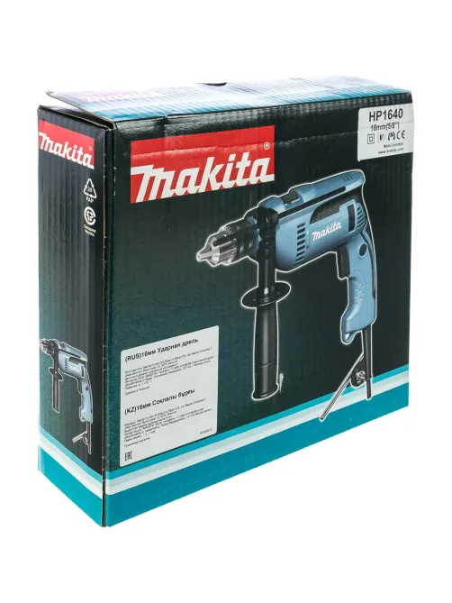 Дрель ударная MAKITA HP1640 680Вт