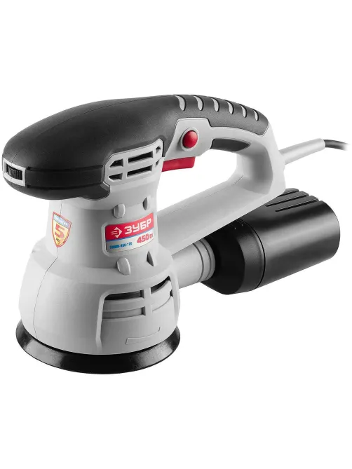 Шлифмашина эксцентриковая Зубр ЗОШМ-450-125