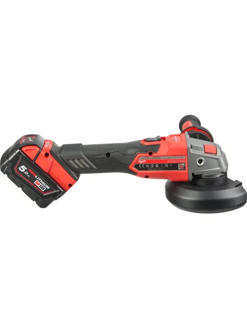 Шлифмашина угловая акк.Milwaukee M18 FSAG125XB-502X FUEL (Li-Ion 5 Ач)