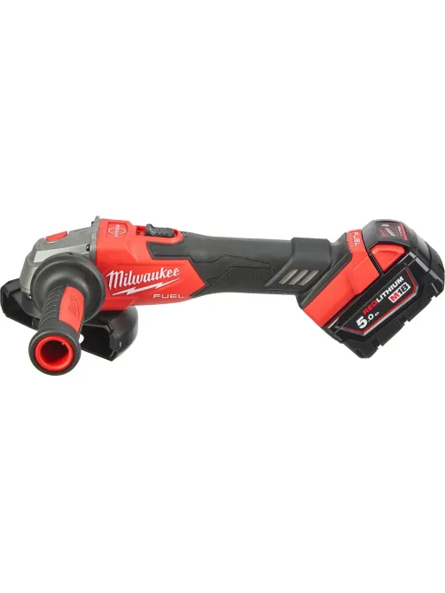 Шлифмашина угловая акк.Milwaukee M18 FSAG125XB-502X FUEL (Li-Ion 5 Ач)