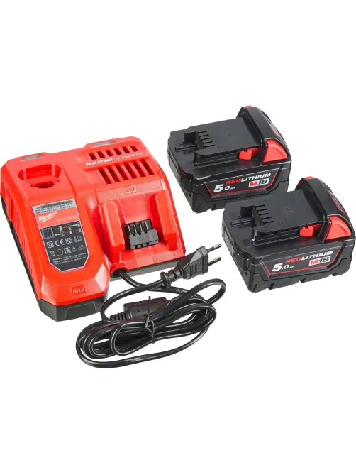 Шлифмашина угловая акк.Milwaukee M18 FSAG125XB-502X FUEL (Li-Ion 5 Ач)