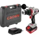 Дрель-шуруповерт ударная аккумуляторная BL CROWN CT21127HMX-4 BMC