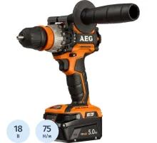 Дрель-шуруповерт бесщеточная аккумуляторная AEG BSB18CBLLI-502C 4935459396