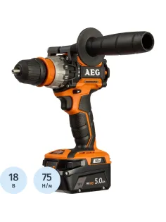 Дрель-шуруповерт бесщеточная аккумуляторная AEG BSB18CBLLI-502C 4935459396