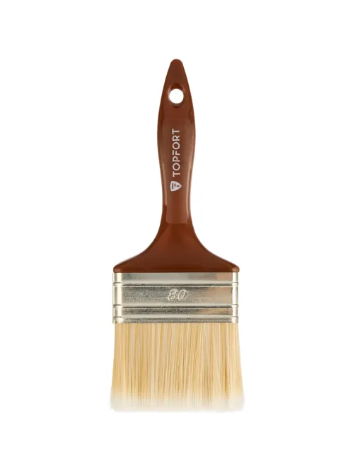 Кисть плоская по дереву Topfort Delicate 80х15