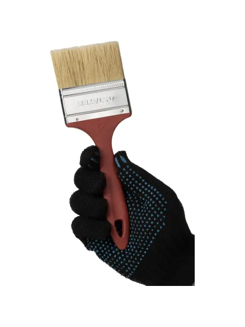 Кисть плоская STAYER UNIVERSAL-MASTER, натуральная щетина, 75мм 0107-75-Z01