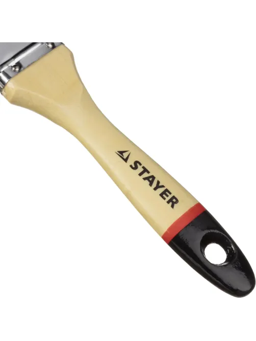 Кисть плоская STAYER UNIVERSAL-EURO, светл натуральная щетина,38мм 0102-038