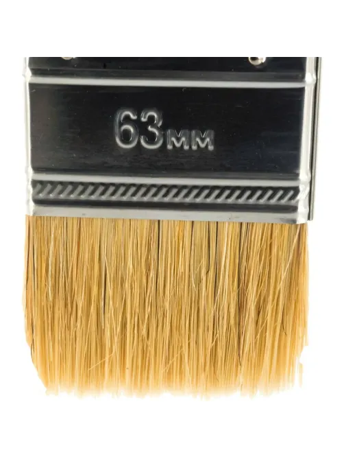 Кисть плоская STAYER UNIVERSAL-MASTER, натуральная щетина, 63мм 0107-63-Z01