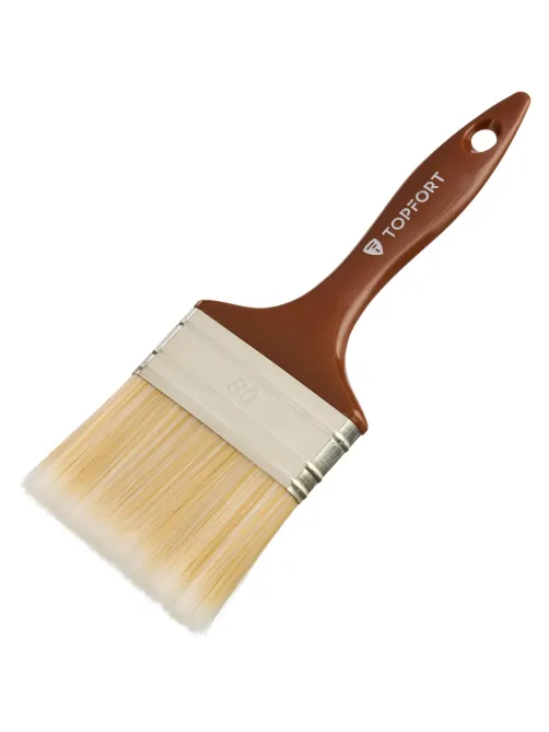 Кисть плоская по дереву Topfort Delicate 80х15