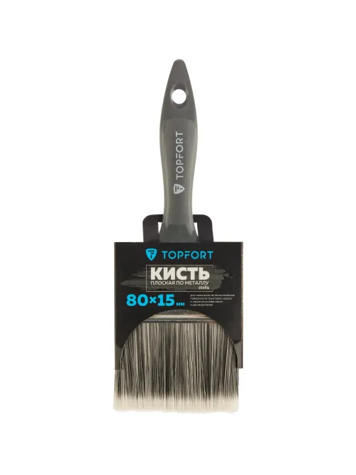 Кисть плоская по металлу Topfort Stella 80х15