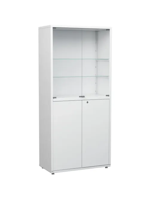 Шкаф MEG_медицинский 2секц.двухств. ШМ-02 МСК-648.02/06 ст/мет,800х400х1750