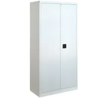 Шкаф MEG_медицин. оф. ШМм МСК-982.214 мет.,2-х ств.,4р.полки,р.замок, белый