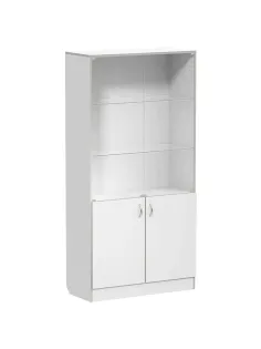 Шкаф MEG_медицинский для док. 2-ств,верх-ст.дв,2п ШМД (код МД-504.00) белый