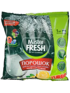 Порошок для ПММ Master FRESH 9в1, 1кг