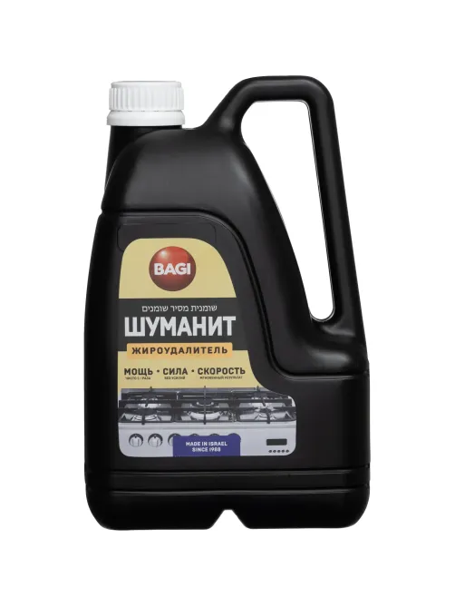 Чистящее средство для плит Bagi ШУМАНИТ жидкость д/удаления жиров 3л