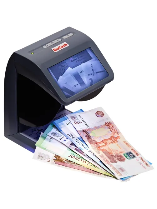 Детектор банкнот DoCash mini IR/UV/AS универсальный