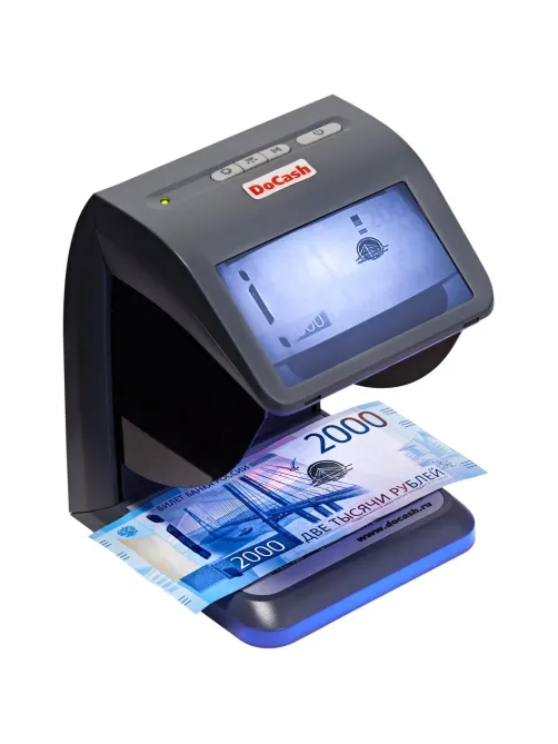 Детектор банкнот DoCash mini IR/UV/AS универсальный
