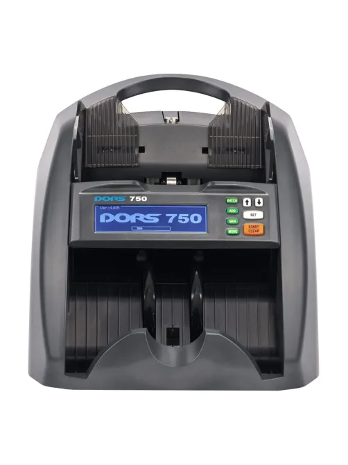 Счетчик банкнот DORS 750М1 Black, 1500 банк/мин.,5 видов детекций