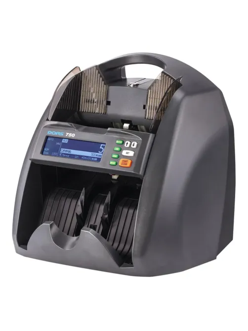 Счетчик банкнот DORS 750М1 Black, 1500 банк/мин.,5 видов детекций