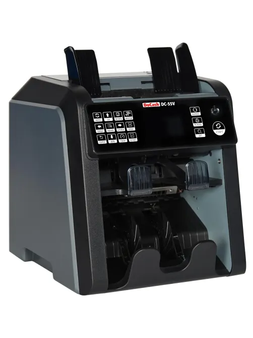 Счетчик банкнот двухкарманный DoCash DC-55V