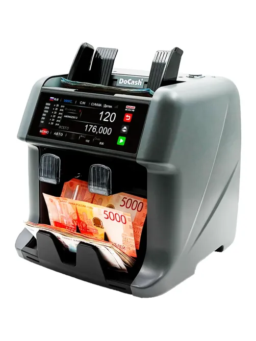 Счетчик банкнот DoCash DC-55V HD 2CIS с выносным дисплеем