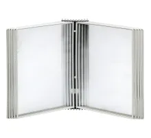 Демосистема настенная 10 панелей, серый, пластик, 2 части