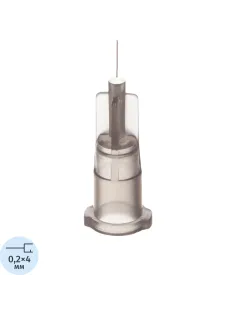 Игла инъекционная (для мезотерапии) 33G (0,2x4мм) Paramed 100 шт/уп