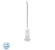Игла Губера прямая HS 1925 19G (1,1х25 мм) KDL 10шт/уп