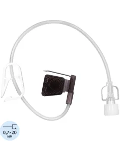 Игла Губера с крыл. и удл., HN 2220 22G (0,7х20 мм) KDL 10шт/уп