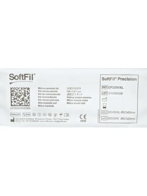 Игла (канюля) д/контур.пласт.SoftFill Precision 22G/50, игла22G/25, 20шт/уп
