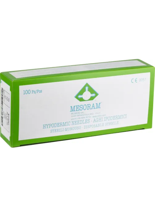 Игла для мезотерапии 30 G (0,30x25мм) MESORAM, 100 шт. в уп
