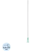 Игла инъекционная 21G (0,8х120 мм), 50 шт/уп